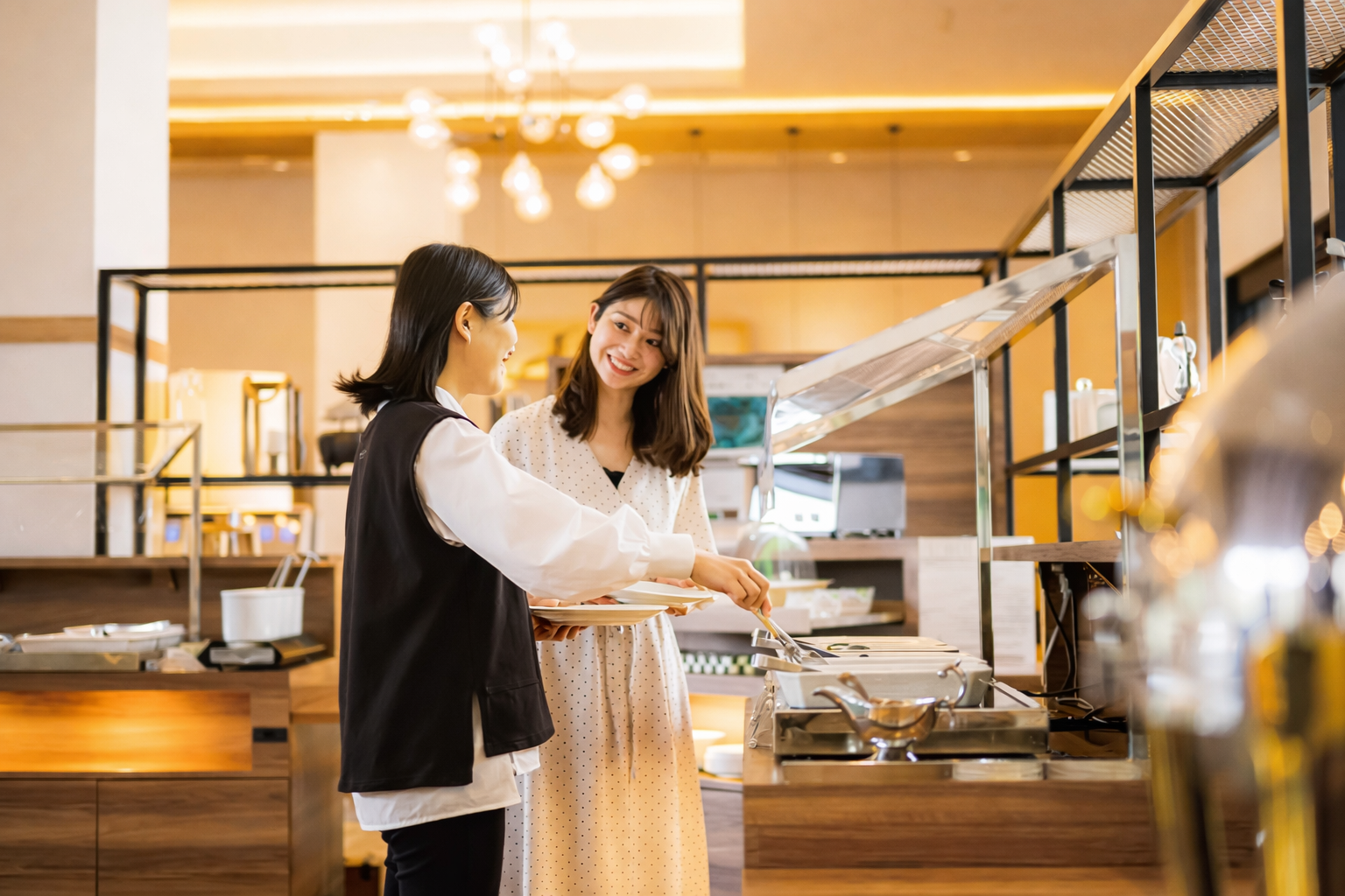 エアポートホテルのブッフェ